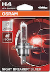 Osram Lămpi Autoturismului & Motocicletei Night Breaker Silver H4 Halogen 12V 60W 1buc