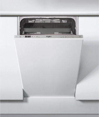 Whirlpool WSIC 3M27 C Εντοιχιζόμενο Πλυντήριο Πιάτων για 10 Σερβίτσια Π44.8xY82εκ. Λευκό