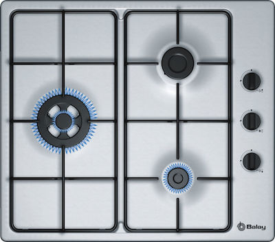 Balay 3ETX463MB Autonomous Cooktop with Liquid Gas Burners 58x52cm