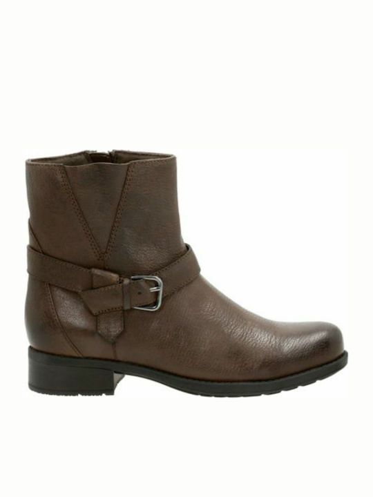 Clarks Verlie Bali Damen Knöchelstiefel Braun