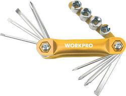 WorkPro Folding Screwdriver and Socket Set W000901 Misc Hand Tools