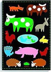 Kinder Steckpuzzle Botablo Farm 11pcs Djeco