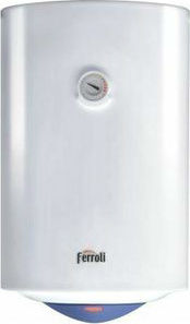 Ferroli Hydrotech MT Ηλεκτρομπόιλερ 80lt Inox Οριζόντιο 4kW