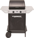 Campingaz Xpert 100 L Gas Grill Grate 44.5cmx34.5cmcm. with 2 Grills 7.1kW