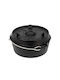 Petromax Dutch Oven Round Cast Iron 31.1x31.1cm 1pcs
