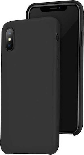 Back Cover Silicone Black (iPhone XS Max)