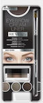 Revers Cosmetics Eyebrow Cream Liner Eyebrow Care Set Brown