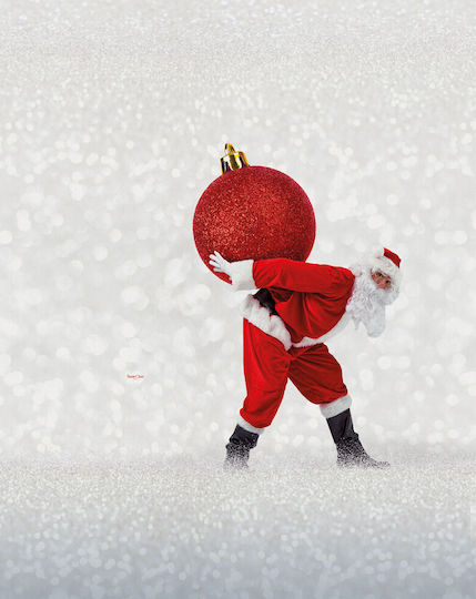 Saint Clair Christmas Ultrasoft Canapea 110x140 cm Neagră