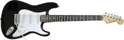 Jacky Jackson JJ Last32 Strat Elektrische Gitarre Schwarz Jacky Jackson JJ Last32 Strat Elektrische Gitarre Schwarz