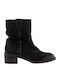 Alpe Suede Women's Ankle Boots Black