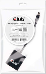 Club3D CAC-2170 mini DisplayPort Masculin în HDMI Feminin