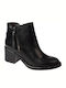 4206 Leather Women's Ankle Boots Black