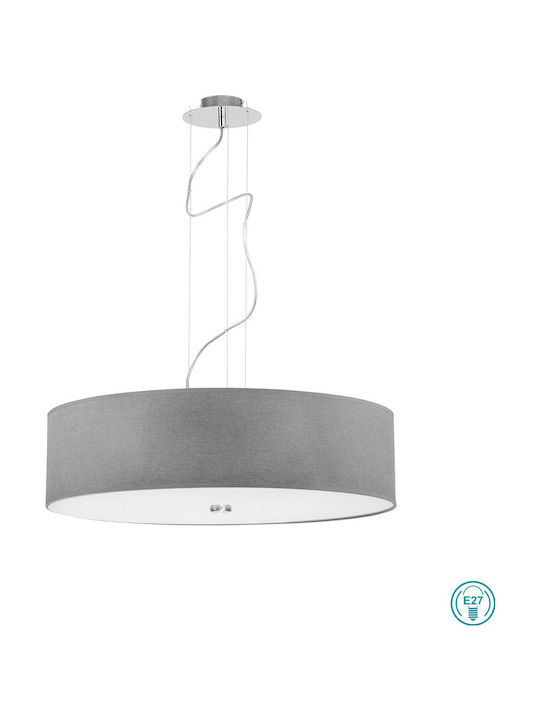 Nowodvorski Viviane Pendant Light Three-Light for Socket E27 Gray