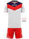 Givova Kit Campo White/Blue/red