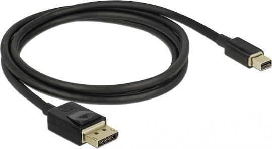 DeLock Cablu DisplayPort Masculin - mini DisplayPort Masculin 1m Negru (84927)