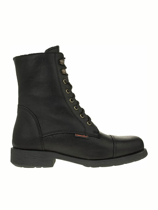 Commanchero Original Leather Women's Ankle Boots Black
