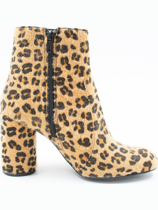 Wildleder Stiefeletten Damen Mehrfarbig