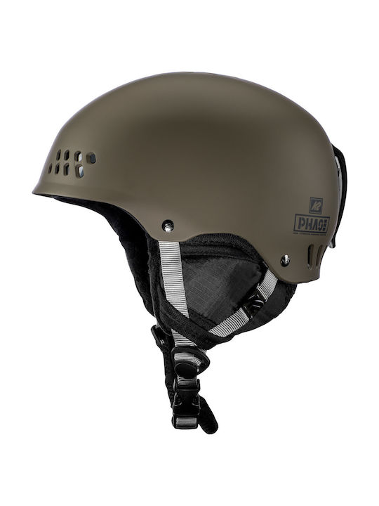 K2 Phase Pro Κράνος για Σκι & Snowboard σε Πράσινο Χρώμα Skroutz.gr
