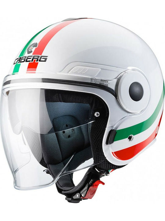 Caberg Uptown Jet Helmet with Sun Visor ECE 22.05 Chrono Italia CAB000KRA475