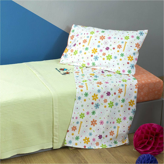 Fennel Κουβέρτα Πικέ ZOU-BD-422 Πράσινη 160x240εκ.