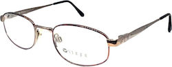 Vogue Women's Metal Prescription Eyeglass Frame Rose Gold Vogue Women's Metal Prescription Eyeglass Frame Rose Gold