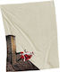 Saint Clair Christmas Ultrasoft 5006 Velvet Blanket Single 160x220cm Beige