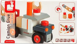 Janod Wooden Construction Toy Camion Grue