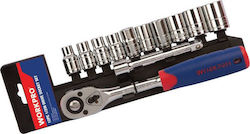 WorkPro W003024 Καστάνια με Καρυδάκια 1\2" 12τμχ WorkPro W003024 Καστάνια με Καρυδάκια 1\2" 12τμχ