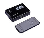 Powertech SLOT-020 UHD Amplifier 3 είσοδοι/1 έξοδος HDMI Switch