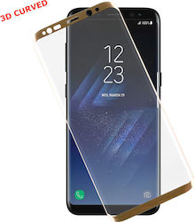 Idol 1991 3D Full Face Tempered Glass Gold (Galaxy S8+)