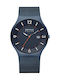 Bering Time Watch Solar with Blue Metal Bracelet 14440-393