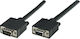 Manhattan Kabel VGA-Stecker - VGA-Buchse Schwarz 1.8m (390637)