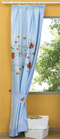 Fennel Easter Bunny Kids Curtain with Rod Pocket
