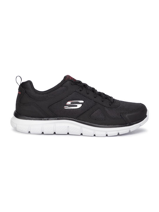 Skechers Ανδρικά Αθλητικά Παπούτσια Running Μαύρα