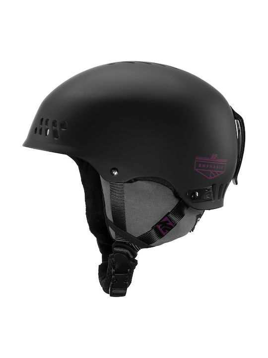 K2 Emphasis Damen Ski & Snowboard Helm in Schwa...