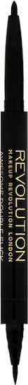 Revolution Beauty Страхотен Двоен Очен Линия Фелт И Кохл Химикал Очна Линия 18гр