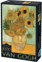 Puzzle 2D Sunflowers Vincent Van Gogh 1000pcs