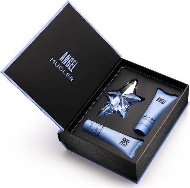 Mugler Angel Set Eau De Parfum 25ml, Body Lotion 50ml & Shower Gel 50ml