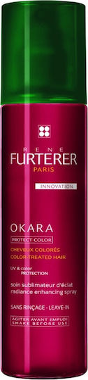 Rene Furterer Okara Radiance Enhancing Spray Leave In Spray για Ενίσχυση & Διάρκεια Χρώματος 150ml