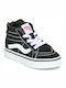 SK8-HI ZIP Kids Sneakers High Black
