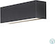 Nowodvorski Straight Modern Wall Lamp Black Width 26cm