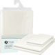 Fennel Bettbezug-Set Einzelbett mit Kissenbezug 160x240 P200-DC1-WHW Weiß