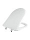 Elvit Bakelite Soft Close Toilet Seat White 40-44cm