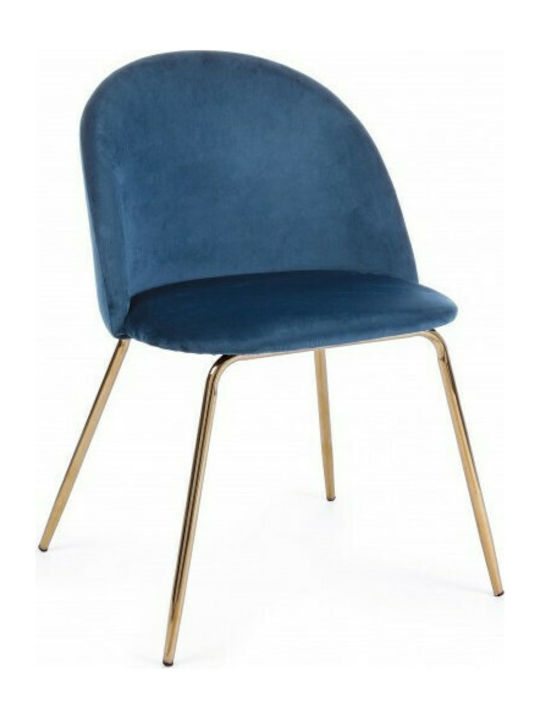 Chair Dining Room Tanya 49x55x77cm Blue