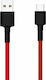 Xiaomi Braided USB 2.0 Cable USB-C male - USB-A male Κόκκινο 1m (SJV4110GL)