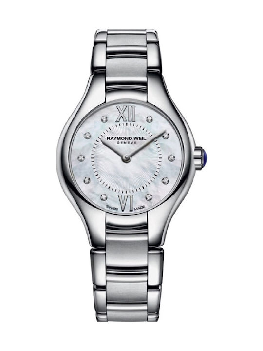 Raymond Weil Uhr mit Silber Metallarmband 5124-ST-00985