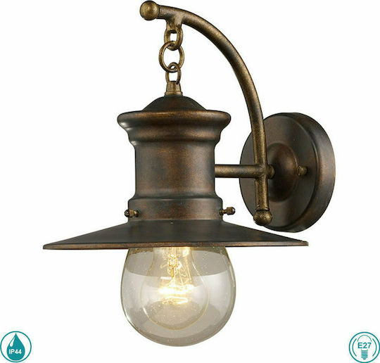 Sun Light Felinar de exterior montat pe perete E27 IP44 22.5x29εκ.