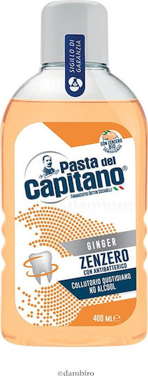 Pasta del Capitano Ginger Στοματικό Διάλυμα Καθημερινής Προστασίας 400ml