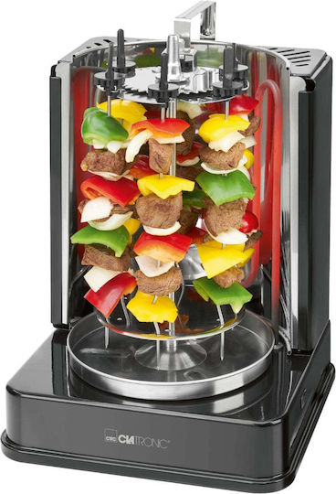 Clatronic DVG 3686 Electric Grill 1400W Black
