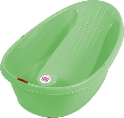 OK Baby Baby Bath Onda 3 with Thermometer Green